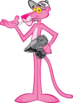 owens corning pink panther